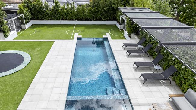 Go swimming, play sport on the mini soccer pitch or jump on the in-ground trampoline.