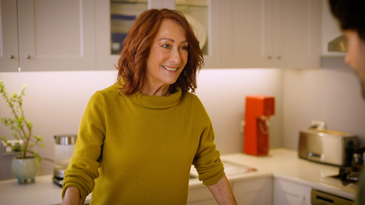 Home and Away actress Lynne McGranger is urging Aussies to do their bowel cancer screening test. Picture: Supplied