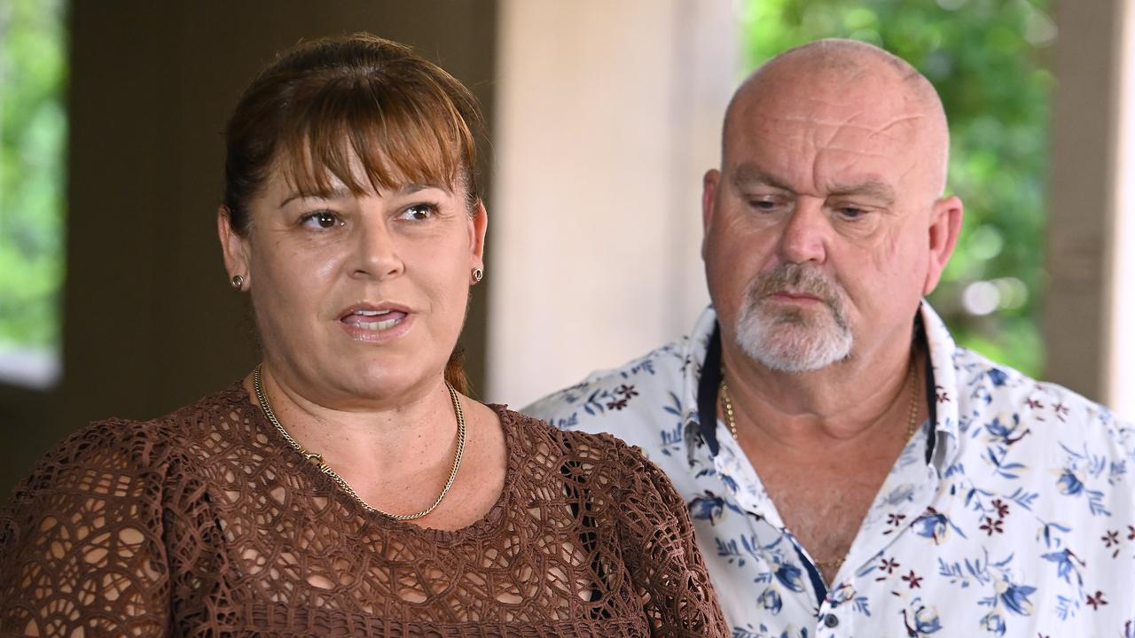 Queensland parents Belinda Beasley and Brett Beasley lost their son Jack to knife violence. Picture: NCA NewsWIRE / John Gass