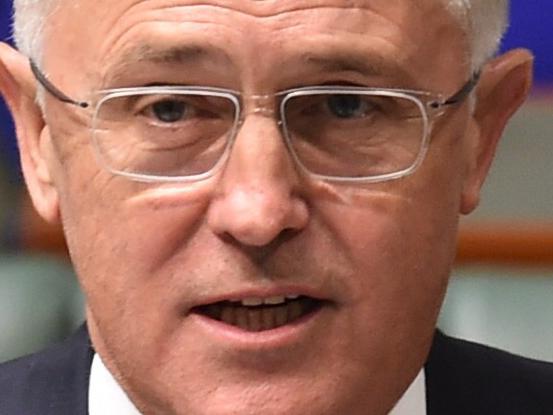 Australian Prime Minister Malcolm Turnbull speaks during House of Representatives Question Time at Parliament House in Canberra, Wednesday, Feb. 10, 2016. (AAP Image/Lukas Coch) NO ARCHIVING