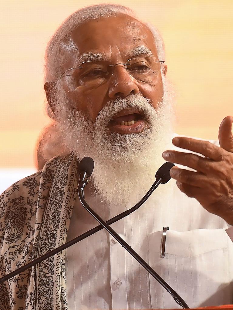 India's Prime Minister Narendra Modi. Picture: Dibyangshu Sarkar/AFP