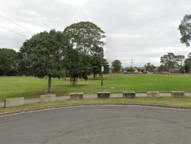 stabbing at Guildford overnight where three teenagers were left injured in Bright Park on Bright Street.Image from Google street viewhttps://www.google.com/maps/@-33.8557551,151.0032253,3a,75y,188.25h,96.54t/data=!3m6!1e1!3m4!1sbKkYymxEoY34BpncSDmUcA!2e0!7i16384!8i8192