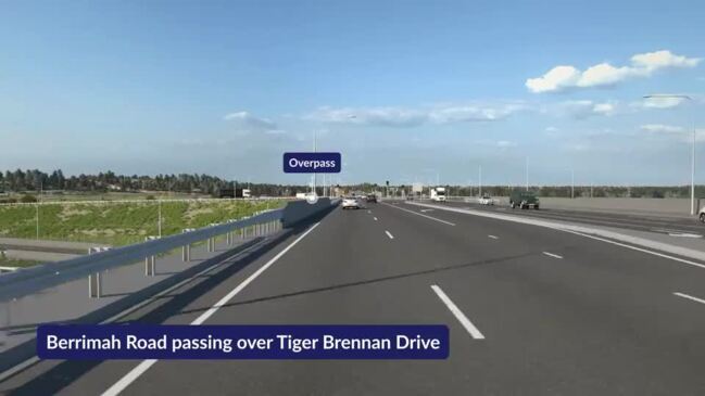 Tiger Brennan Drive overpass upgrades fly-through