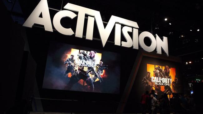 Activision Blizzard is the publisher of the popular ‘Call of Duty’ videogame series. Picture: Bloomberg