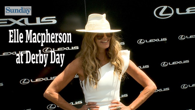 Elle Macpherson at Derby Day