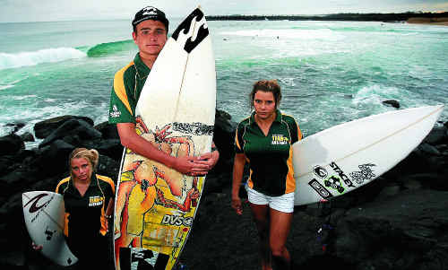 Surfing trio set for Peru Daily Telegraph