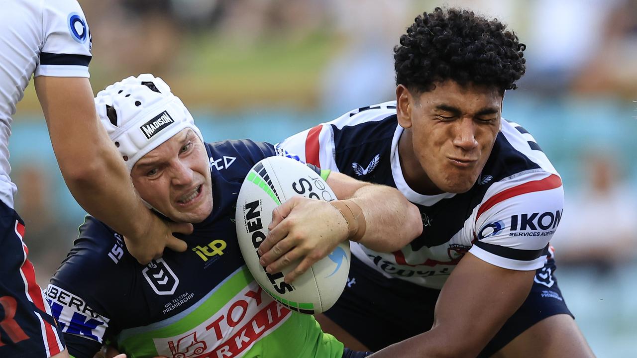 Jarrod Croker made his return from knee surgery. Picture: Mark Evans/Getty