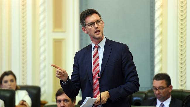 Queensland Minister for Transport and Main Roads Mark Bailey. (AAP Image/Dan Peled) NO ARCHIVING