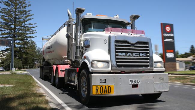 A tax deduction for a truckie’s bathers? That’s a no, says the ATO. Picture: Emma Brasier