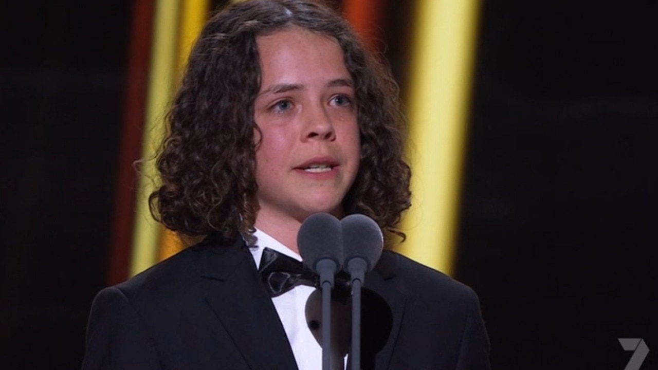 Felix Howard gave a stirring, emotional speech.