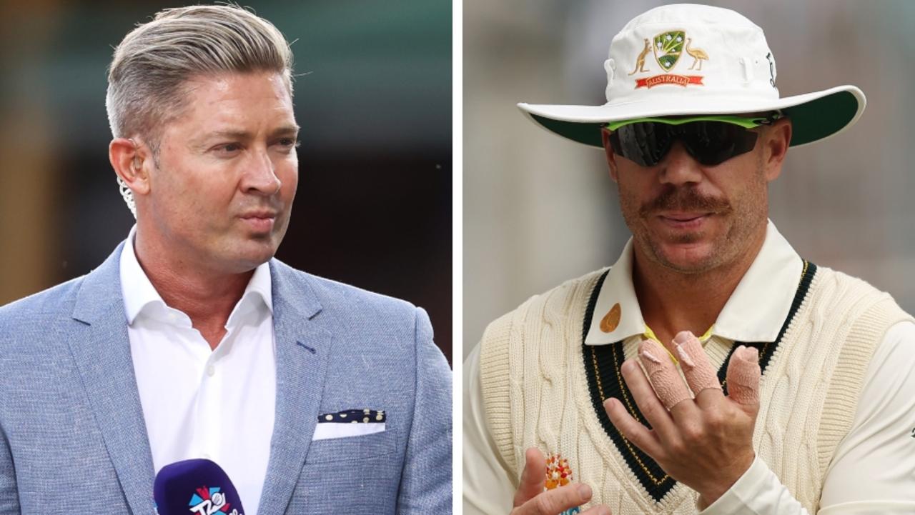 Michael Clarke and David Warner.