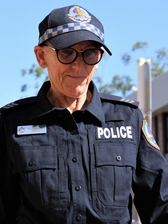 Sergeant in charge at Yuendumu police station, Anne Jolley.