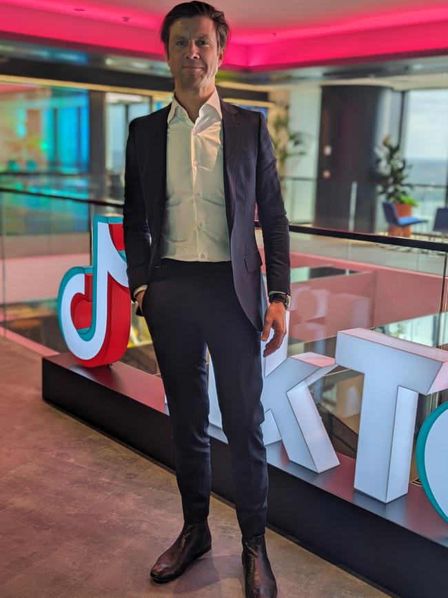 TikTok Australian general manager Brett Armstrong