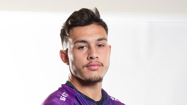 2020 NRL - 2020 Melbourne Storm Headshots and Portraits - Tino Faasuamaleaui, 2020-03-02. Digital image by Grant Trouville  NRL Photos