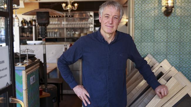 George Pompei, owner of Pompei's, in Bondi is offering $2000 to anyone who wants to work as a dishwasher, waiter or cook. Picture: Justin Lloyd