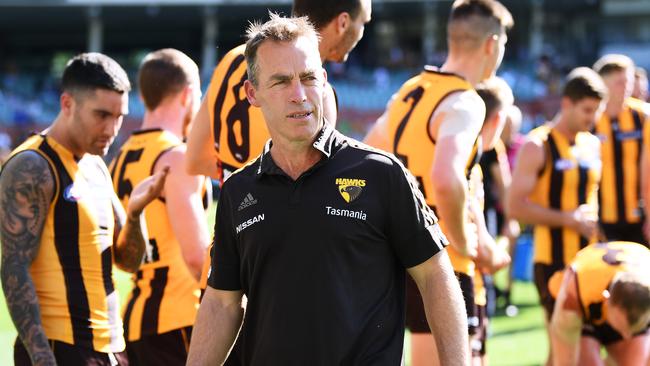 Alastair Clarkson tired to keep his players out of trouble over summer.