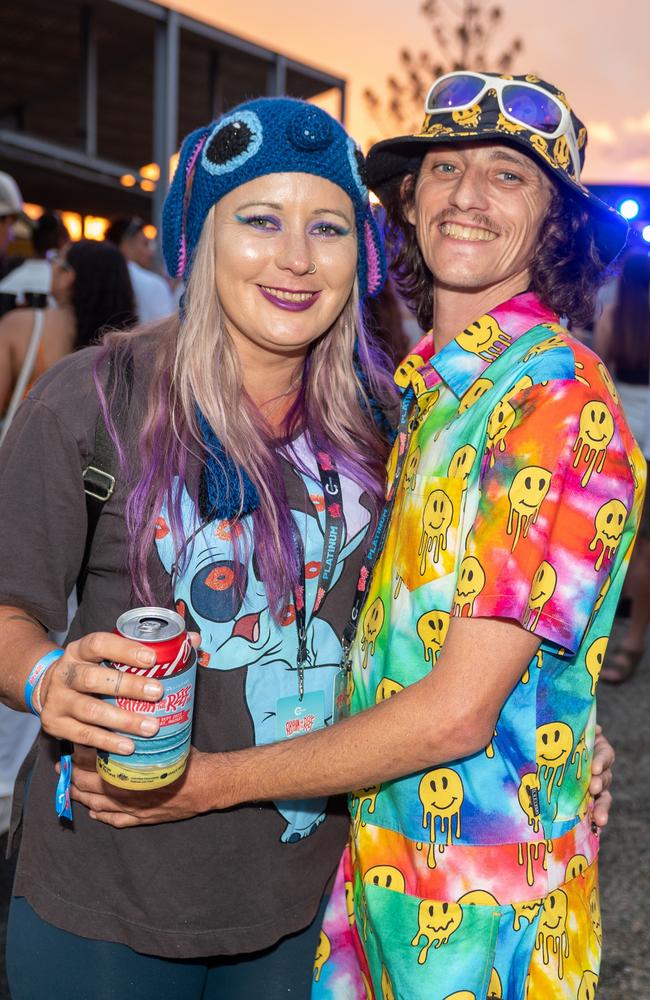 Willow Lorraway and Emmett Butler at Rhythm on the Reef Saturday 30 September 2023 Picture: Michaela Harlow