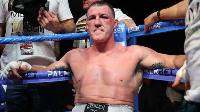 Paul Gallen has doubts over his fight with Sonny Bill Williams. Picture: Richard Dobson