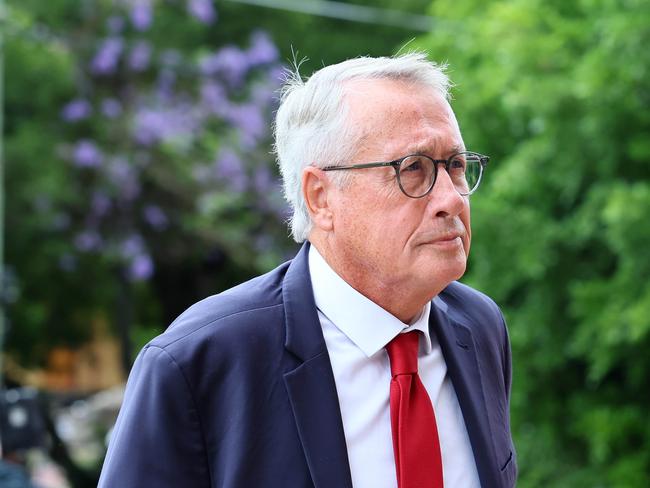 IPSWICH, AUSTRALIA - NewsWire Photos NOVEMBER 3, 2023: Former treasurer Wayne Swan during the State Funeral Service for the Hon William (Bill) George Hayden AC at St. MaryÃs Catholic Church in Ipswich. Picture: NCA NewsWire/Tertius Pickard