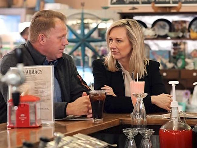 Thomas Markle Jr with Melissa Doyle. Picture: Supplied