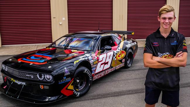 MUSCLE UP: Lismore-born Nathan Herne is currently preparing to make his debut in the TA2 Racing Muscle Car Series, which gets underway with this weekend's opening round at Sydney Motorsport Park.