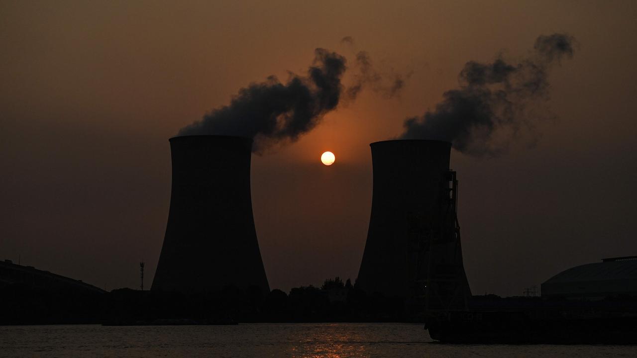 The Wujing Coal-Electricity Power Station in Shanghai. Picture: Hector Retamal/AFP