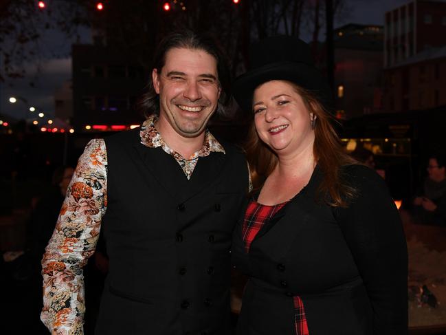 Winter Feast socials: Michael and Nicola Norton, of Hobart. Picture: FIONA HARDING