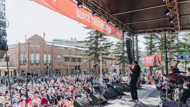 As many as 100,000 jazz fans could descend on Manly over the weekend. Picture: Chris Harmer