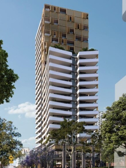 The development will stand 26 storeys tall.