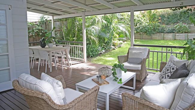Mrs Hoskin originally bought the house for $730,000 but sold it for a bumper $1.845m.