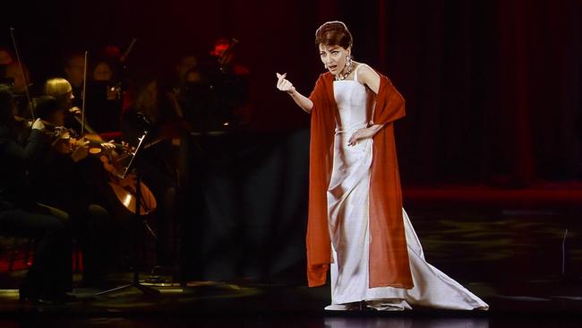 A hologram of the legendary soprano Maria Callas has featured in a show that is touring the world.