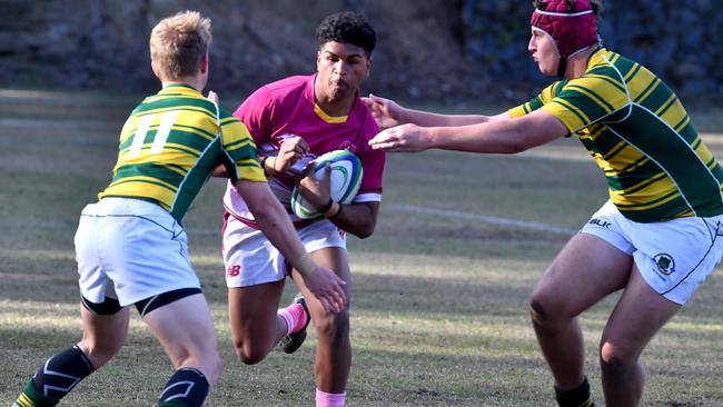 St Peters Lutheran College had a win over Iona. Picture, John Gass