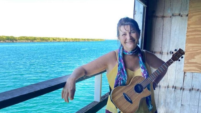 Ukulele fan and Mackay Ukulele Group member Julie Williams. Picture: Contributed