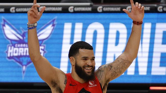 Fred VanVleet set a franchise record. (Photo by Jared C. Tilton/Getty Images)