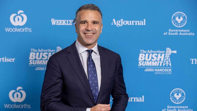 Premier Peter Malinauskas at the Port Lincoln Bush Summit on Tuesday. Picture: Ben Clark