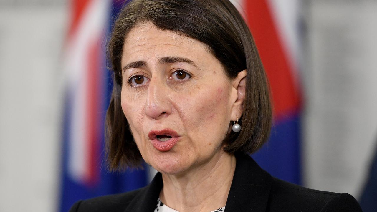 NSW Premier Gladys Berejiklian has announced limits to house guests at 10 people. Picture: Getty Images.