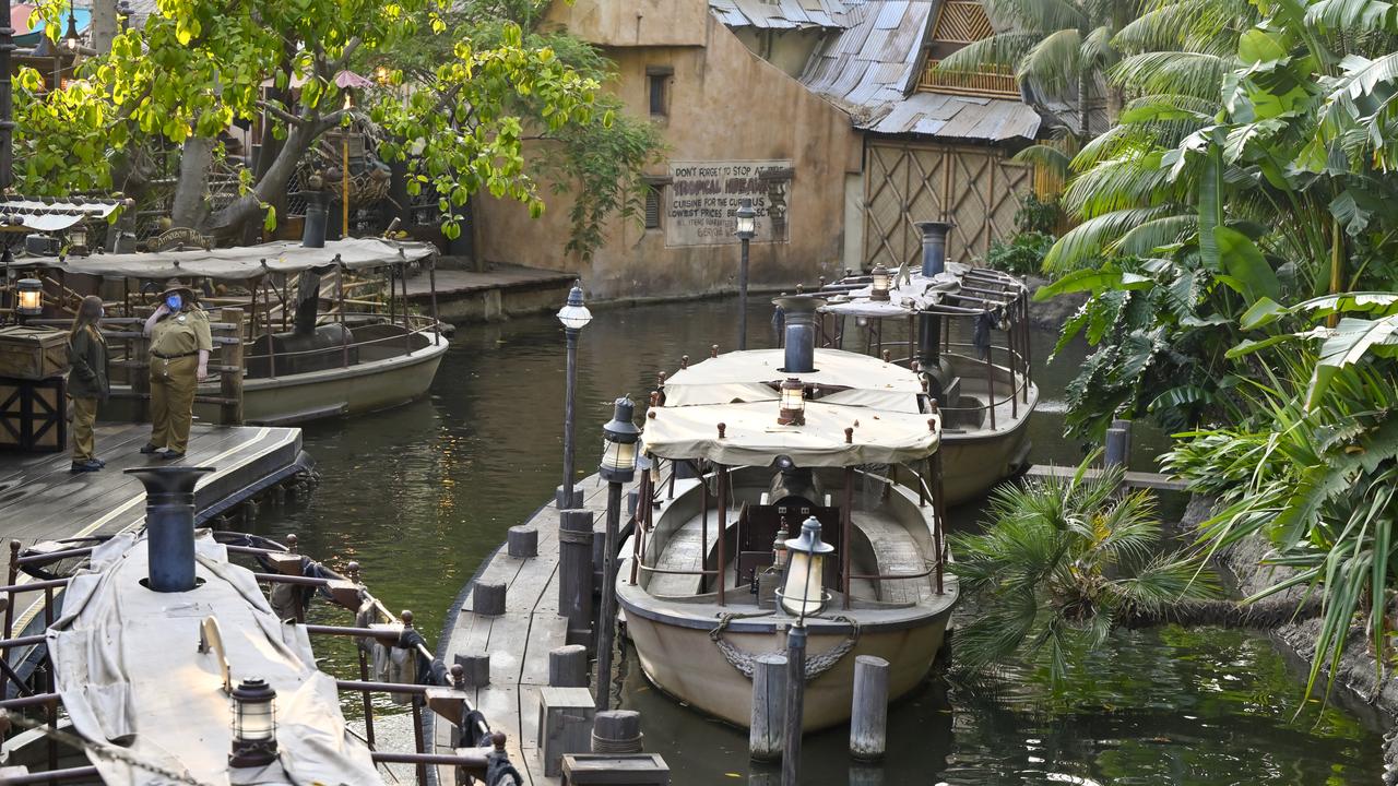 The Jungle Cruise in Adventureland inside Disneyland in Anaheim. Picture: Jeff Gritchen/MediaNews Group/Orange County Register via Getty Images