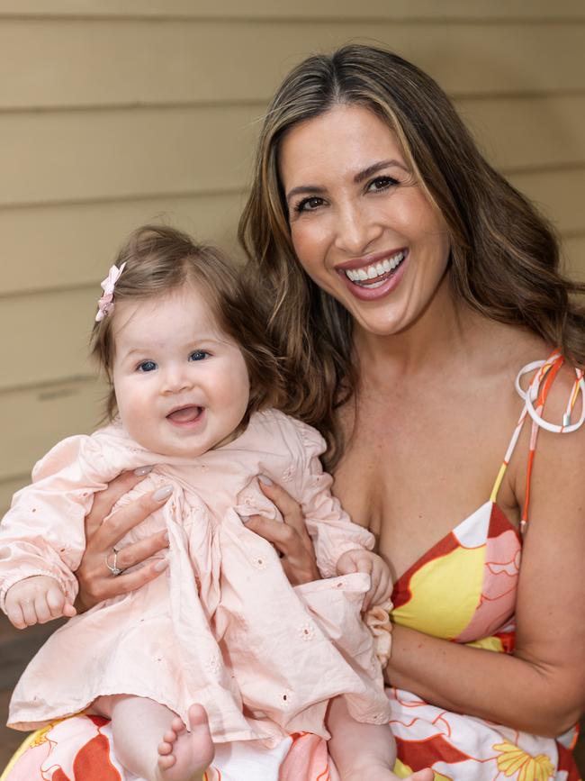 Nadia Stamp and her daughter, Gigi. Photo: Ginger + Mint