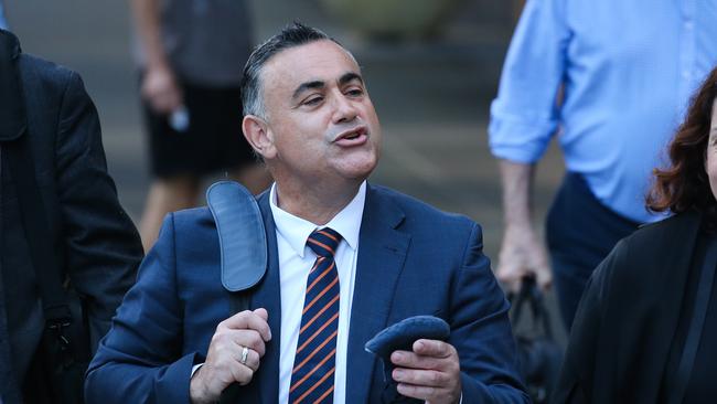 Former NSW deputy premier John Barilaro has taken Google to court. Picture NCA NewsWire/ Gaye Gerard