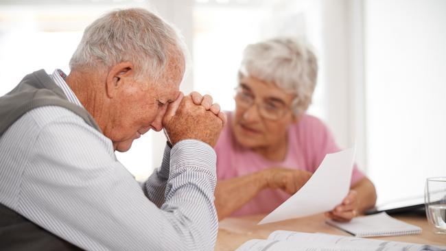 Many retirees are nervous about their financial futures. Pic: IStock