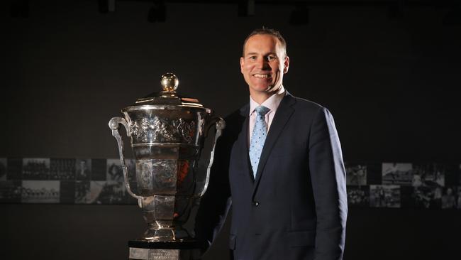 Rugby League World Cup CEO Andrew Hill hopes to break attendance records in 2017. Picture: Mark Evans