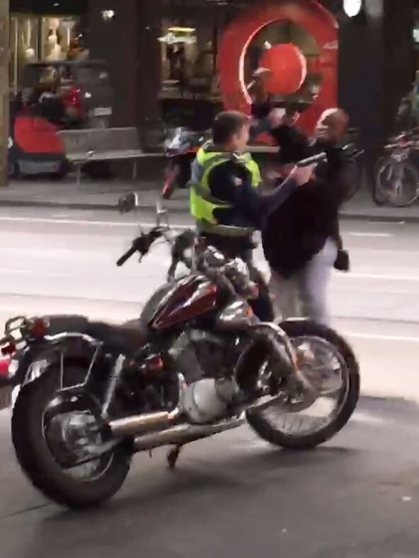 Two police officers ended terrorist Hassan Khalif Shire Ali’s attack on Bourke St.