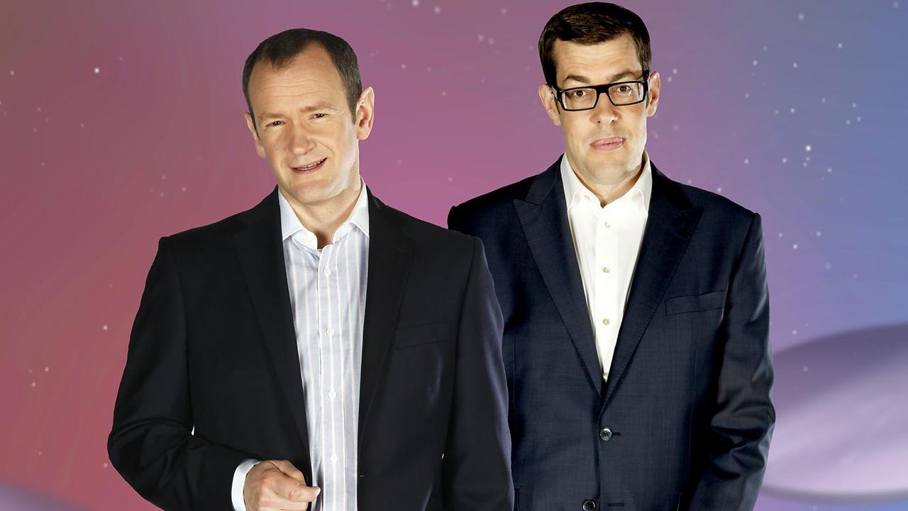 Alexander Armstrong and Richard Osman host the UK version of Pointless. Picture: Supplied.