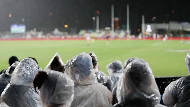 AFL game between Melbourne and Fremantle at Cazalys. PICTURE: STEWART McLEAN