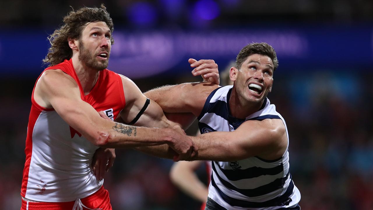 Tom Hickey could lift the Swans’ hopes. Picture: Getty Images