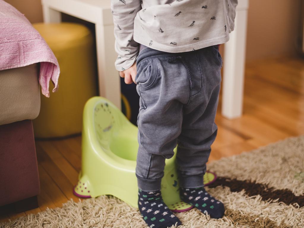 Elimination communication will result in less waste and cost by not using nappies, but requires a lot of time at home to implement. Picture: iStock