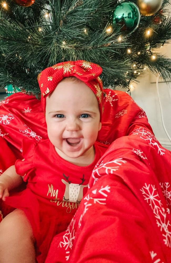 Aoife's first Christmas shoot. Picture: Supplied