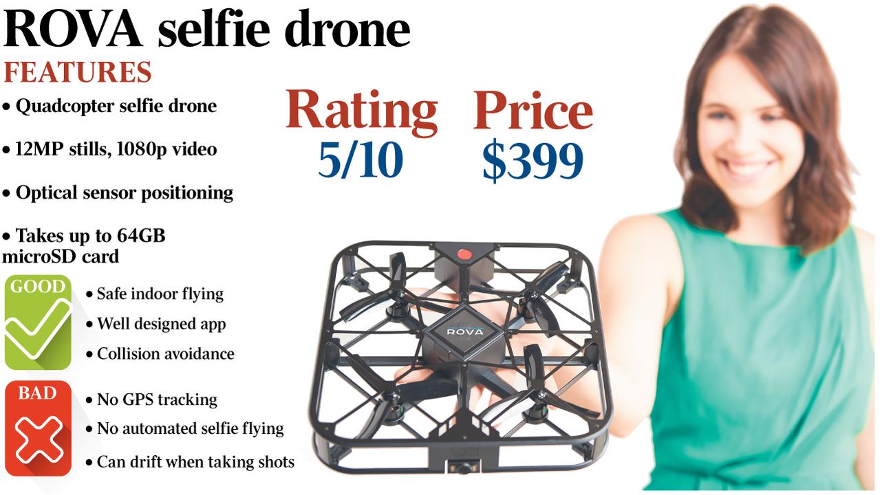 Rova flying selfie hot sale drone