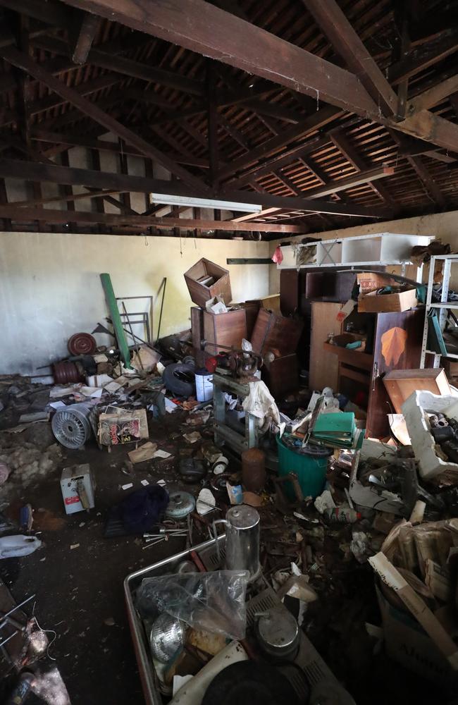 Squatters have used the property in recent years. Picture: Peter Wallis