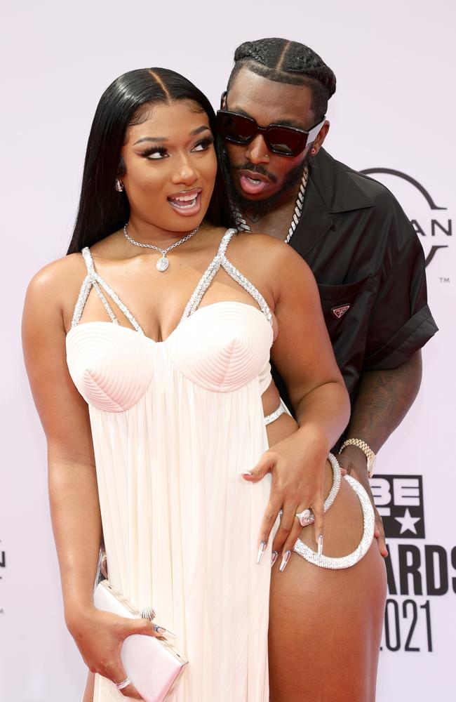 Weeks ago Megan Thee Stallion seemingly accused her ex-boyfriend Pardison “Pardi” Fontaine of cheating on her. Picture: Rich Fury/Getty Images